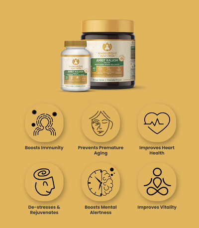 MAHARISHI AMRIT KALASH (600 Gram Paste and 60 Tablets) - Maharishi Ayurveda