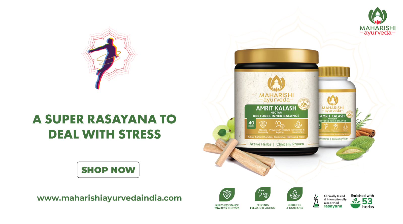 A Super Rasayana to deal with stress