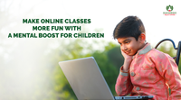 Make online classes more fun with a mental boost for children