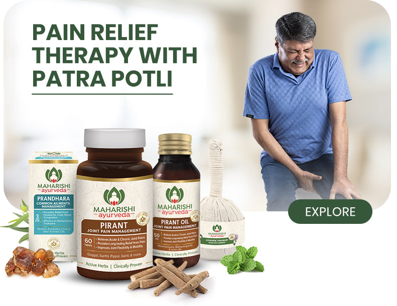 Pain Relief Therapy With Patra Potli