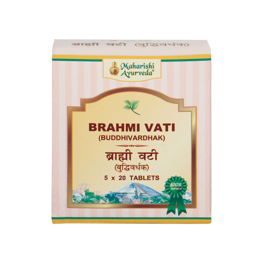Brahmi Vati I 100 tablets Pack - Maharishi Ayurveda
