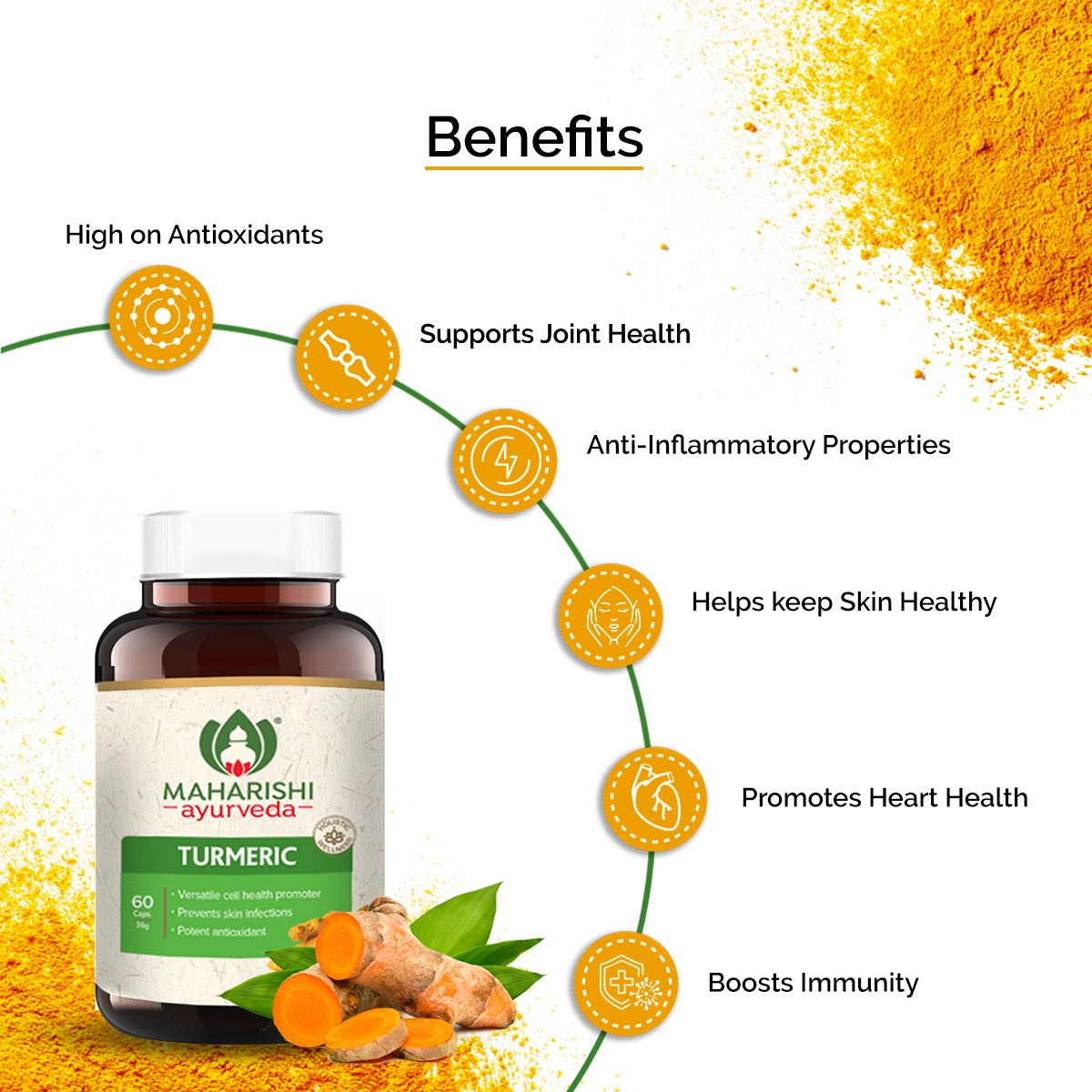 Maharishi Ayurveda Turmeric 60 Tablets
