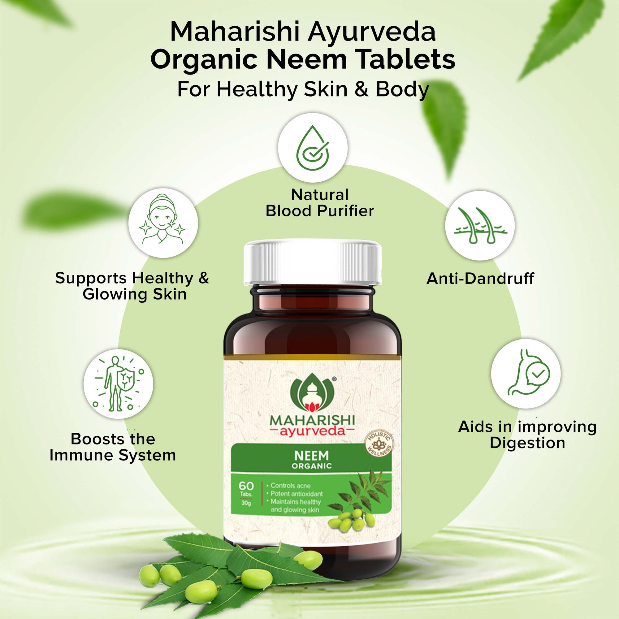 Maharishi Ayurveda Neem Tablets