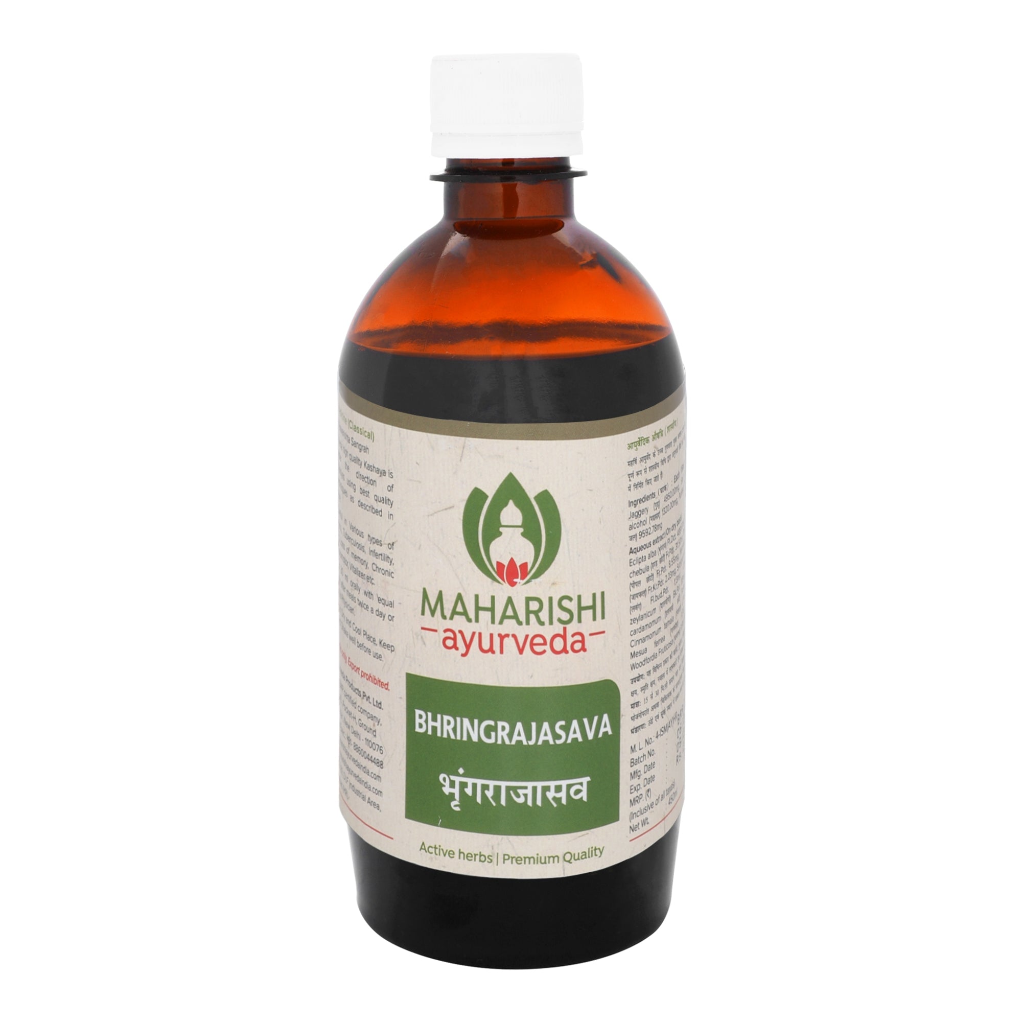Bhringrajasava by Maharishi Ayurveda 450ml