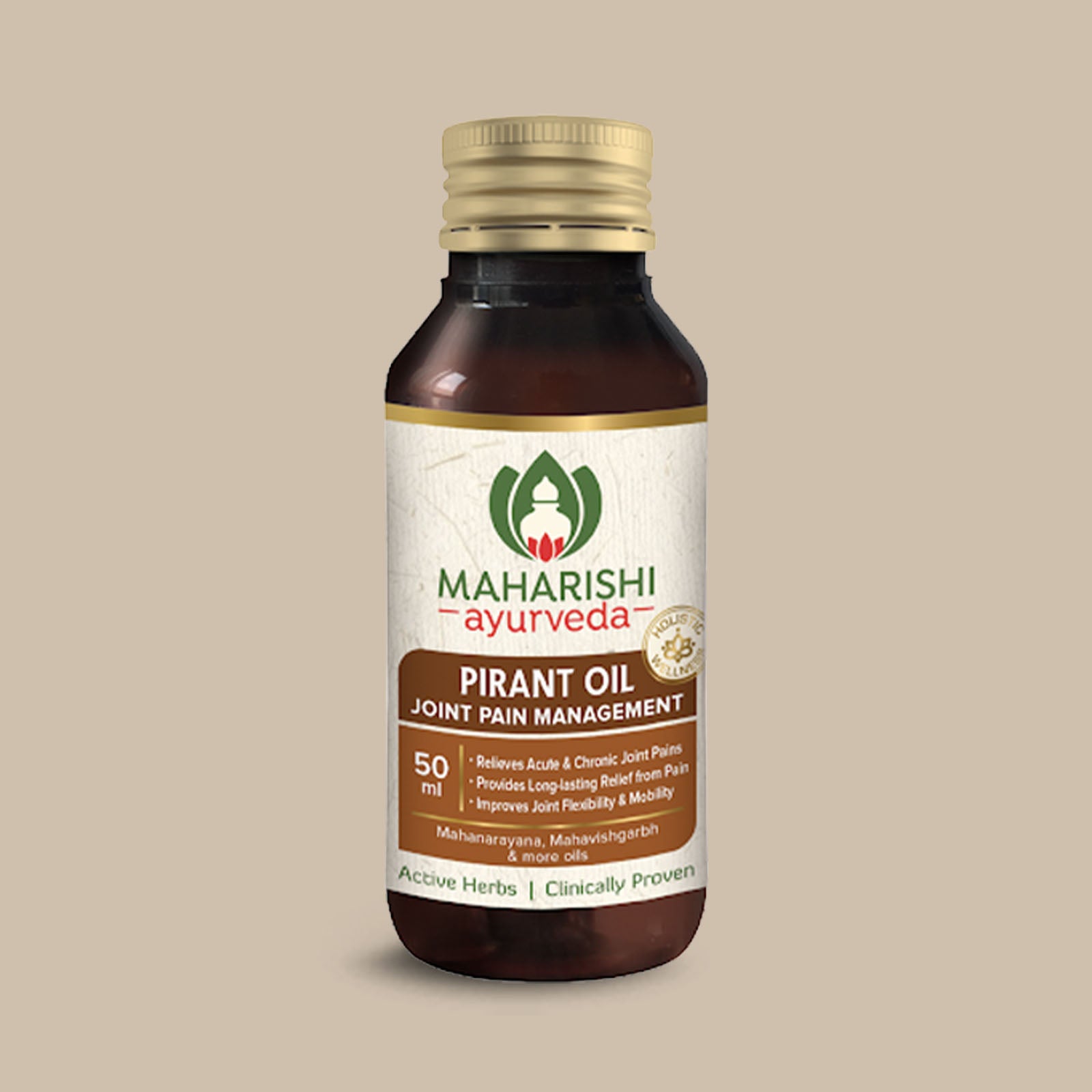 Pirant Oil - For Joint & Muscle Pain | 50ml Bottle