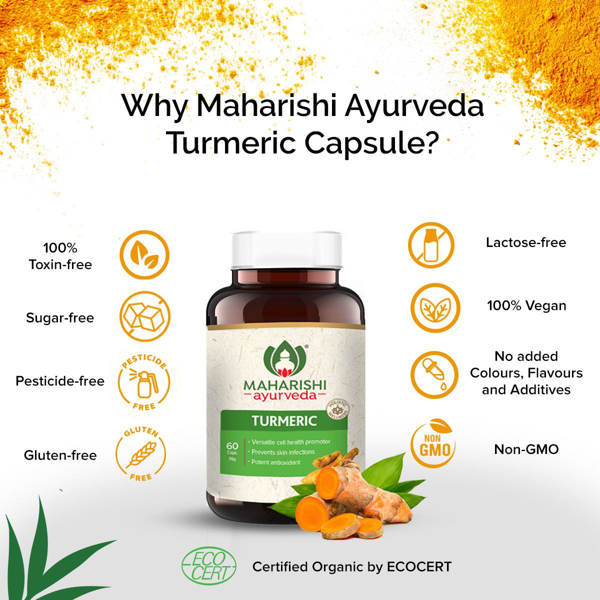 Maharishi Ayurveda Turmeric 60 Tablets