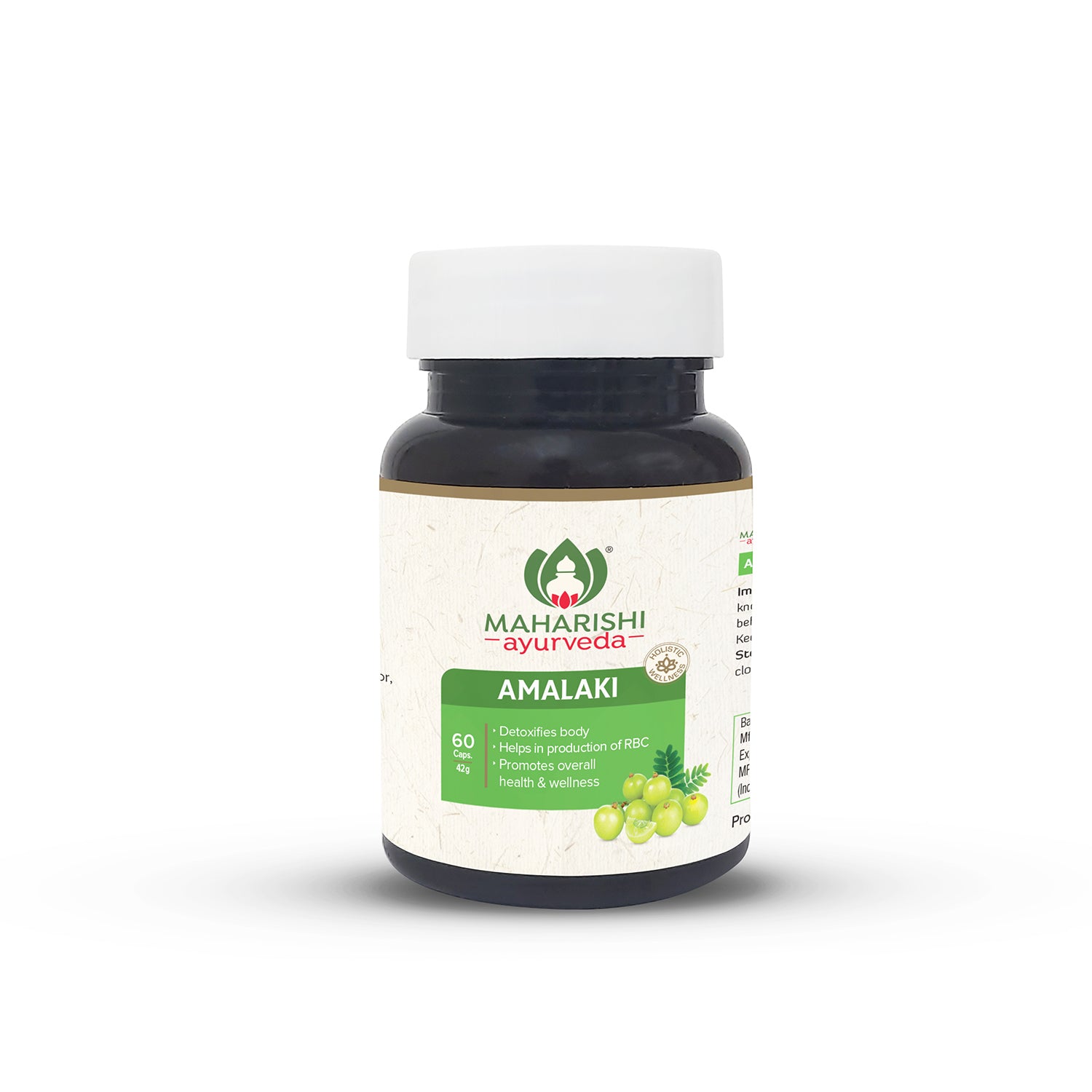 Organic Amalaki | 60 Tablets Pack Each