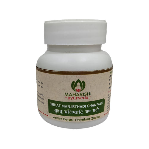 Brihat Manjisthadi Ghan Vati I 60 tablets Pack - Maharishi Ayurveda