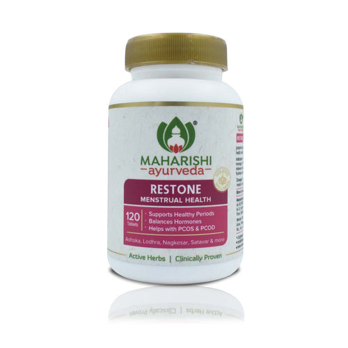 Maharishi Ayurveda Restone Tablets| For Healthy Periods| Regulates Menstrual Cycle | For Managing PCOD & PCOS- 120 Tablets Pack - Maharishi Ayurveda4