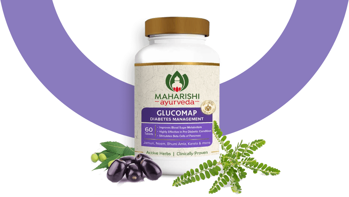 Glucomap -  Natural Glucose Regulator I 60 tablets Pack - Maharishi Ayurveda