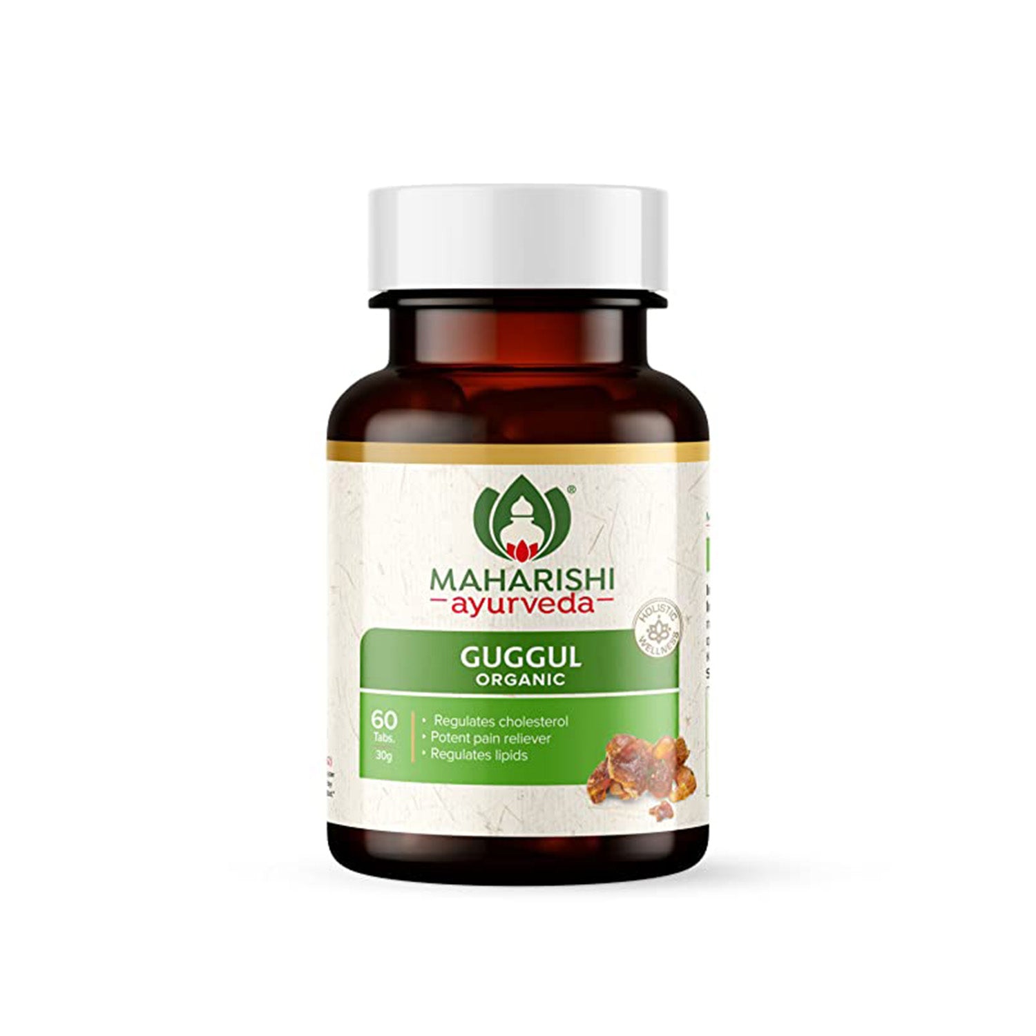 Organic Guggul | 60 Tablets Pack Each