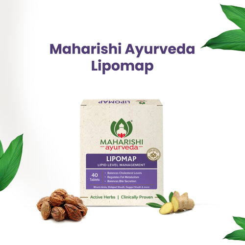 Lipomap | For Cholesterol Management (40 Tablets Pack) - Maharishi Ayurveda