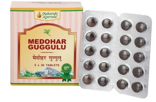 Medohar Guggulu Box 100 Tablets Pack - Maharishi Ayurveda