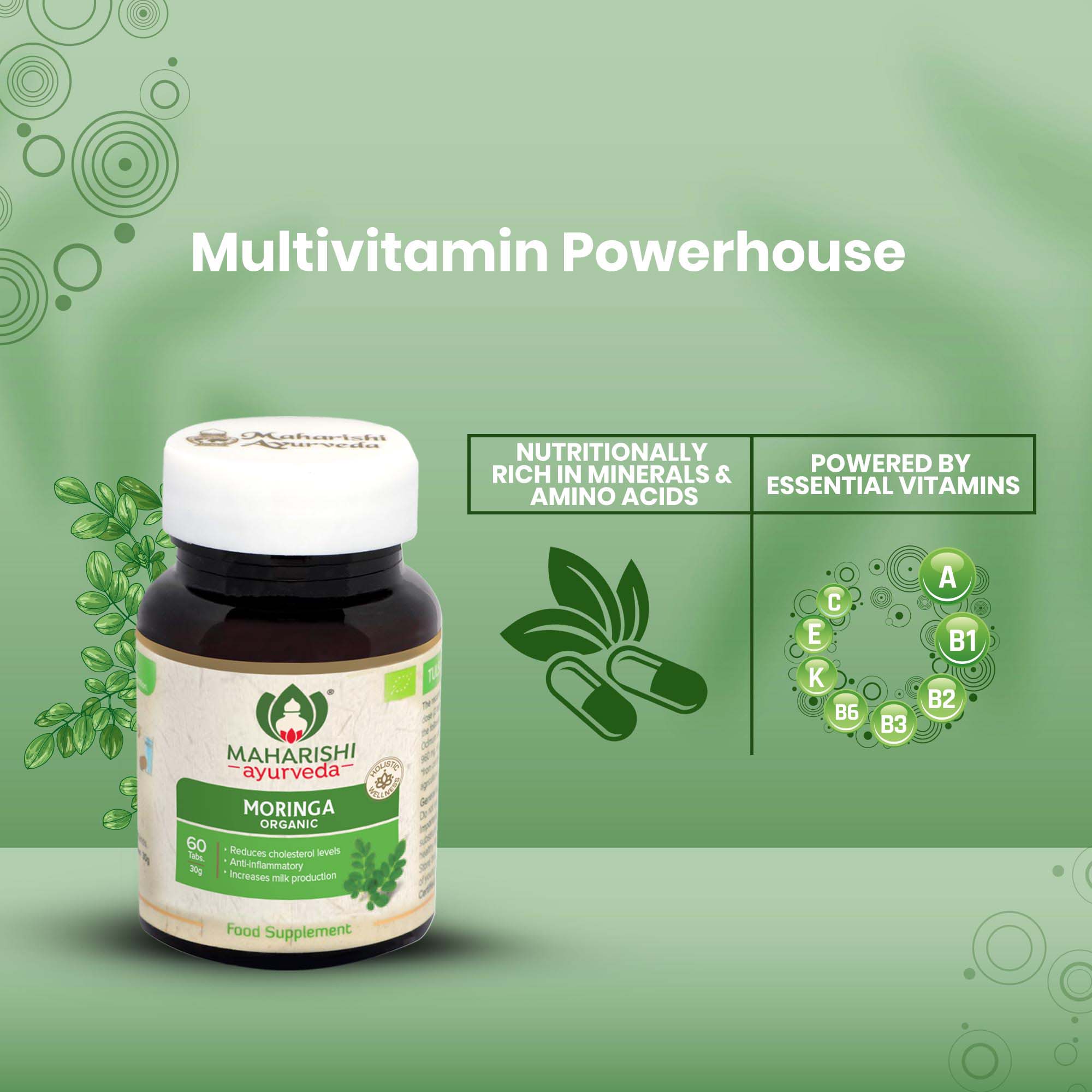 Maharishi Ayurveda Moringa 60 Tablets2