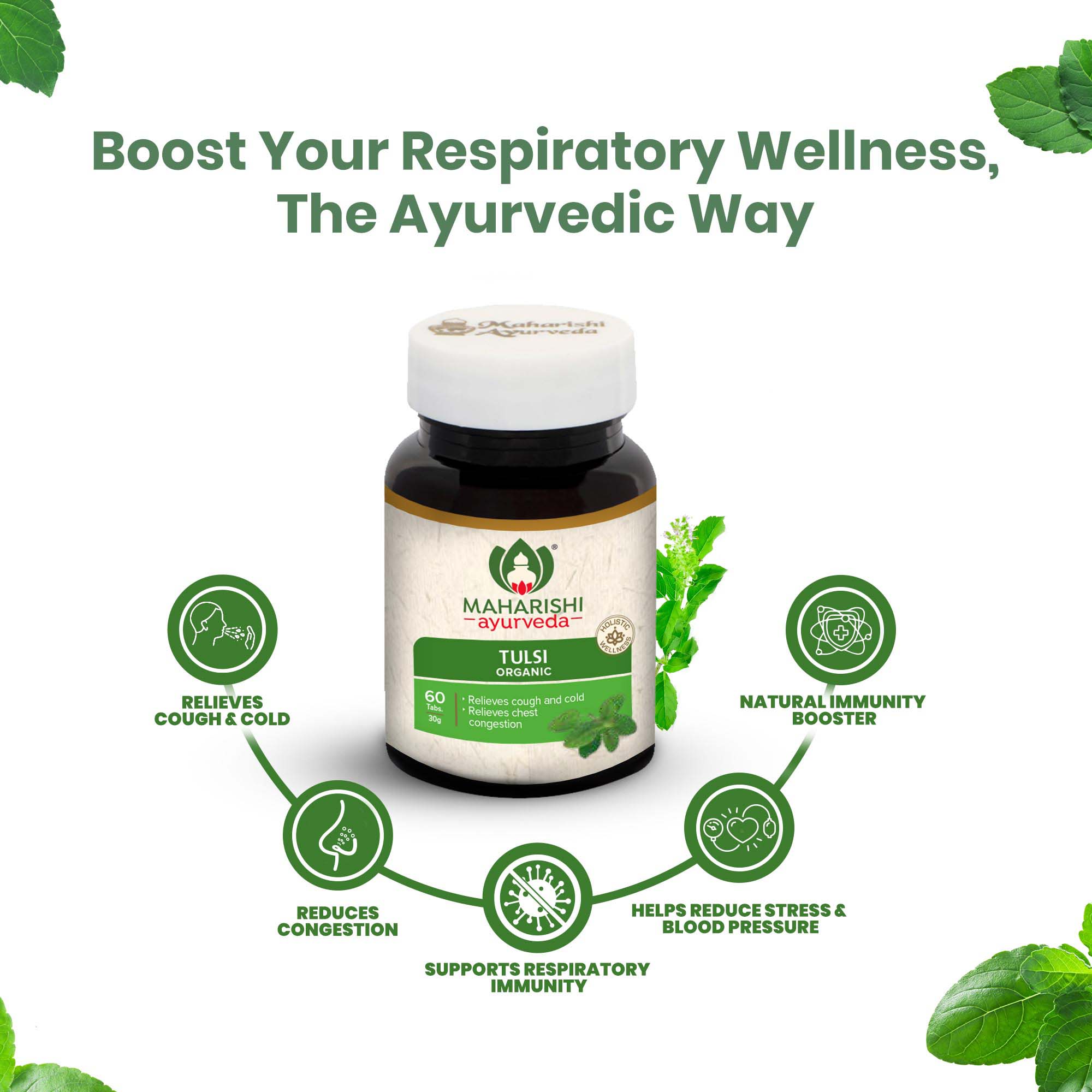 Maharishi Ayurveda Tulsi 60 Tablets1