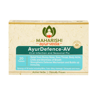 AyurDefence-AV For Viral Infections & Seasonal Flu | 20 tablets Pack - Maharishi Ayurveda