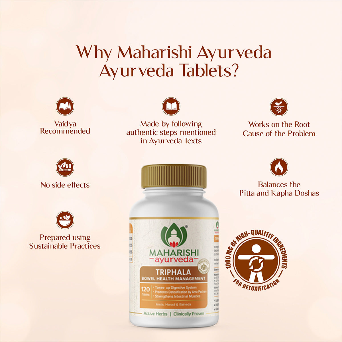 Triphala - Tablets Pack - Maharishi Ayurveda