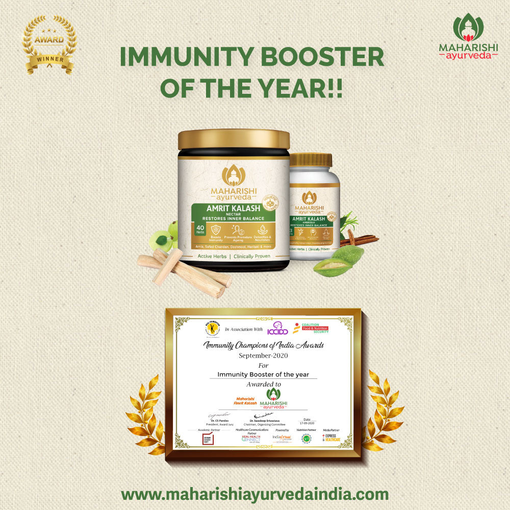 Maharishi Ayurveda Amrit Kalash Nectar ( Sugar Free | 60 Tablets in strip) - Maharishi Ayurveda4