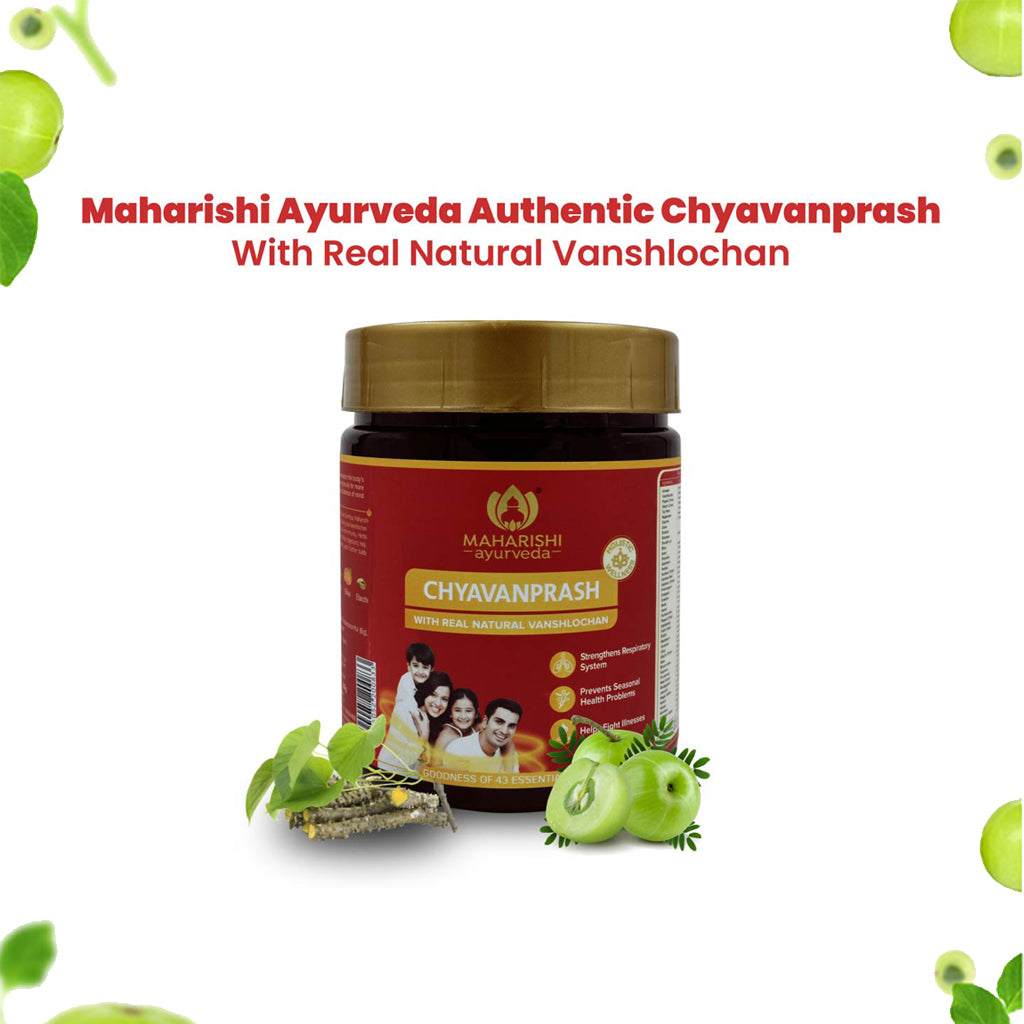 Maharishi Ayurveda Authentic Chyavanprash | Immunity Booster For All Seasons | With Pure Vanshlochan | For Strength & Stamina