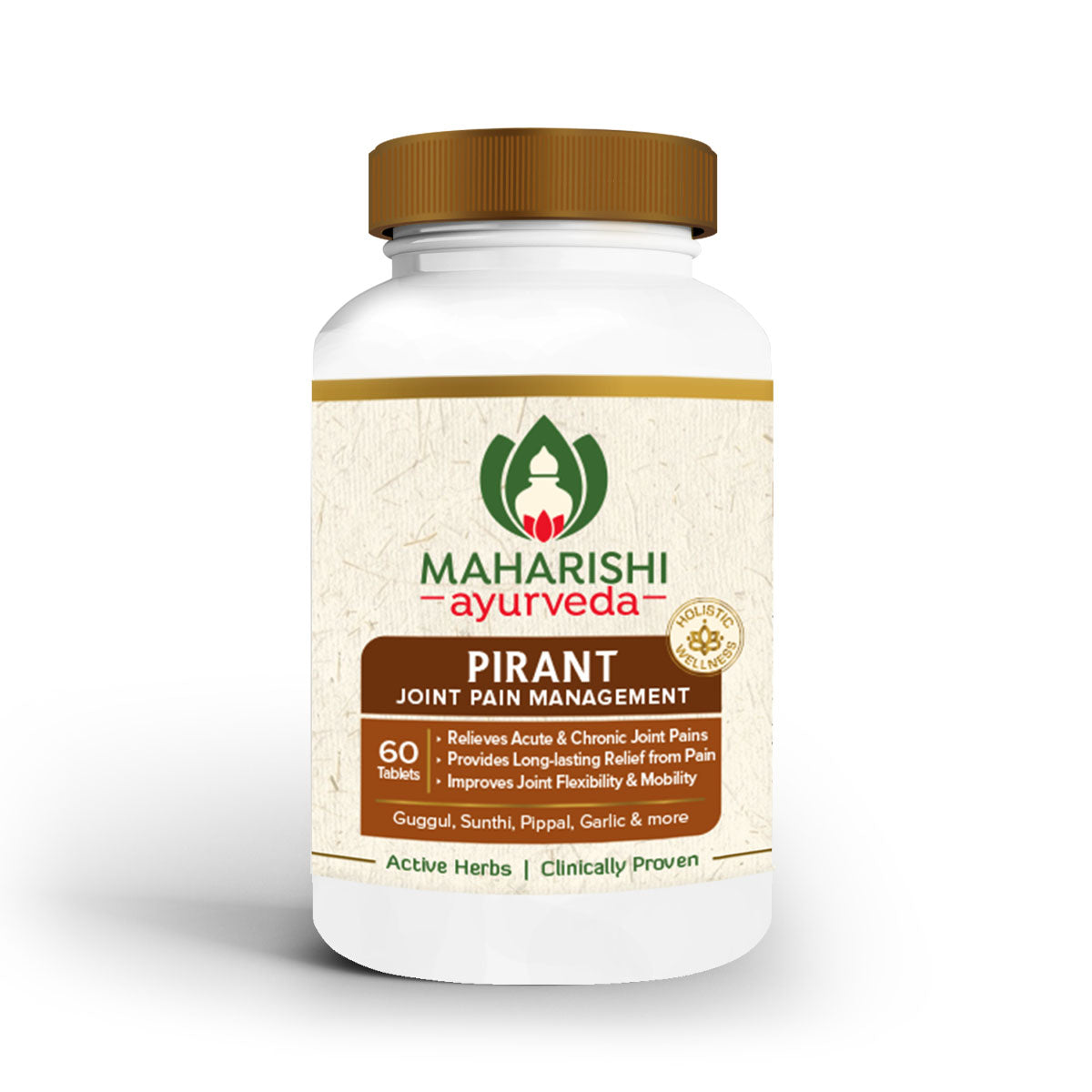 Pirant Tablets - For Joint & Muscle Pain | 60 Tablets Pack