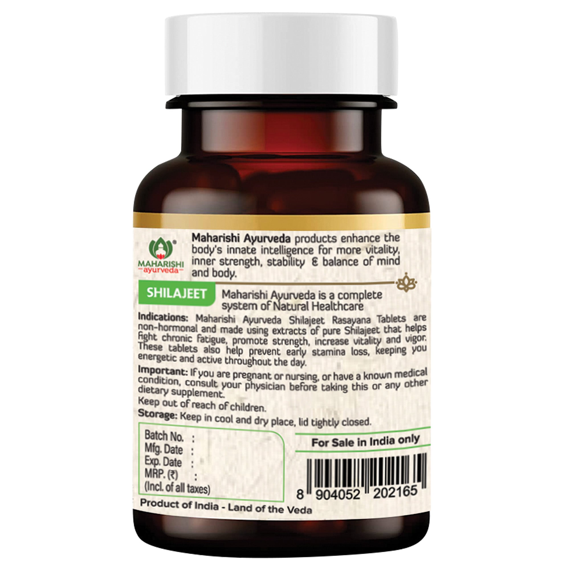 Shilajeet Rasayana | Natural & Pure Shilajeet 60 Tablets Pack7