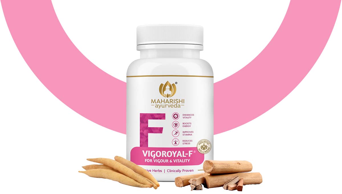 Vigoroyal F - Female Energizer | 10 tablets of 750gms in Pack - Maharishi Ayurveda